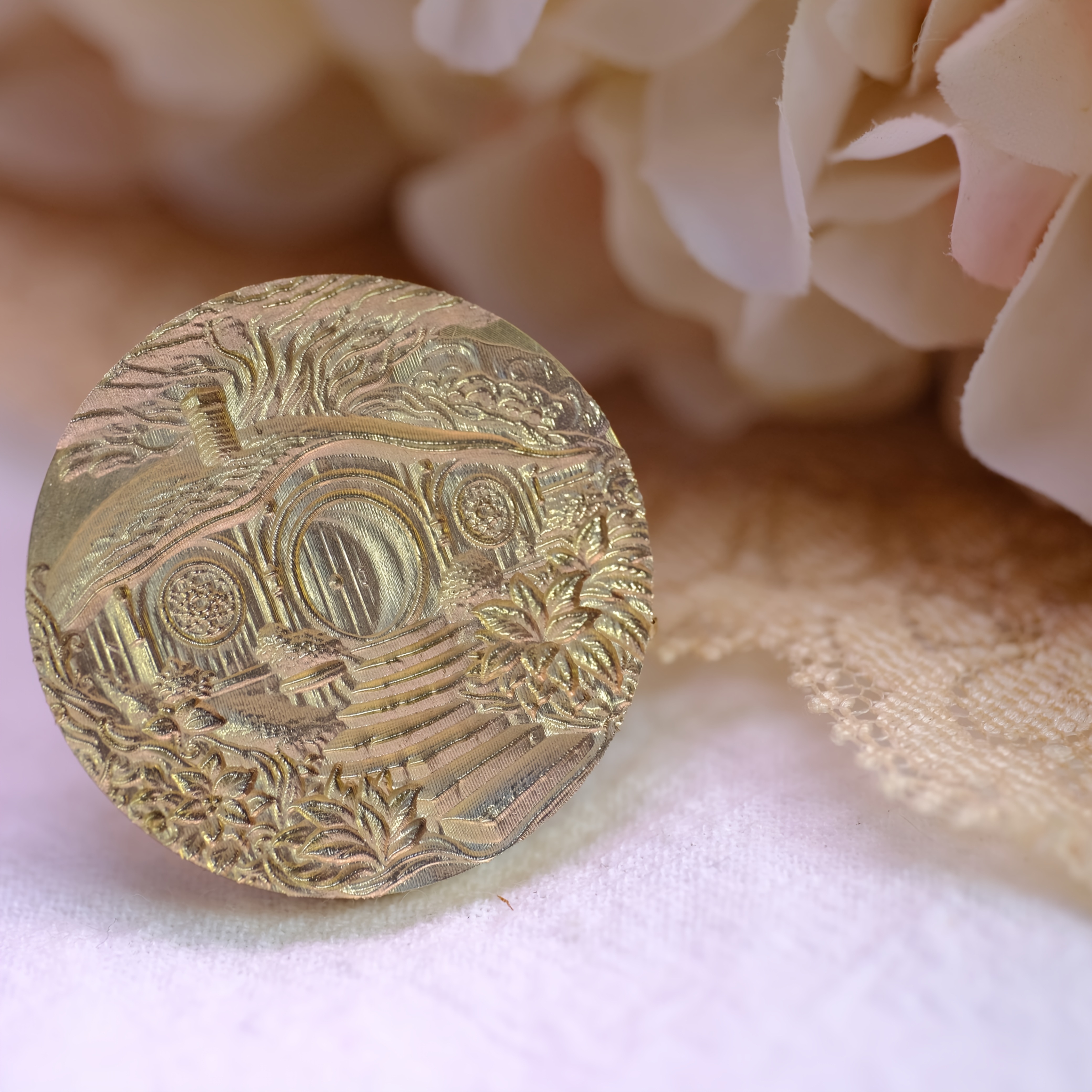 Brass Stamp Head for Creative Design, No Handle